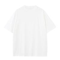 T-shirt imprimé grande taille pour homme de marque américaine tendance, design vierge, 270G, coton pur épais, coupe ample oversize