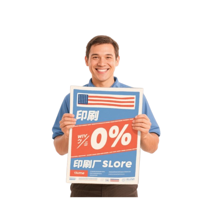 Advertising Custom Posters Size 60x75cm Outdoor