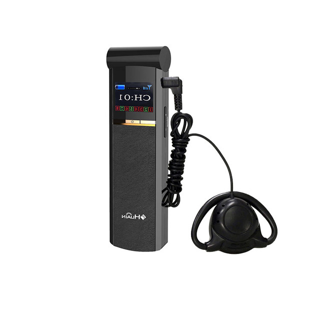 High Quality HUAIN 2-way Translation Earphone Microphone Simultaneous Interpretation Conference System Black RCA Input CE RoHS