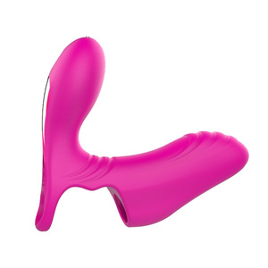 Vibradores de dedo para mujer, estimulador de clítoris lésbico, masturbador de masaje de pezón, herramientas de pareja, juguetes eróticos, Sex Shop - Product Image 3