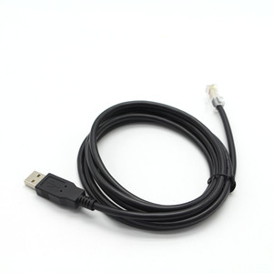 สายเคเบิล USB A เป็น RJ12 6P6C RS422 แบบ OEM/ODM พร้อมชิป FTDI แท้ในตัว สำหรับระบบ POS เครื่องชั่งโทรศัพท์ เครื่องสแกน  รับผลิตตามสั่ง - Product Image 1