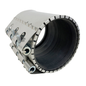 Nhà Sản Xuất Mới Phong Cách Thép Không Gỉ HDPE Ống Nước Bán Vòng Tròn Mini Loại Sửa Chữa Kẹp - Product Image 5