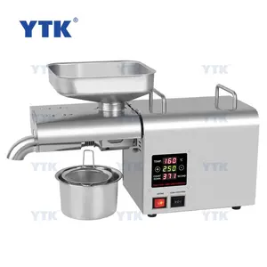 YTK-K28S широко использованный Мини нержавеющая сталь винт арахис семена подсолнечника горчица масло пресс-машина для дома