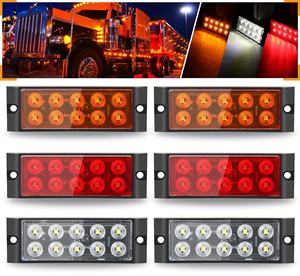 Auto Lighting Systems,10LED Truck Side <b>Light</b>, Truck Tail <b>Light</b>, Suitable for Cars, Trucks, Trailers, Etc - Product Image 5