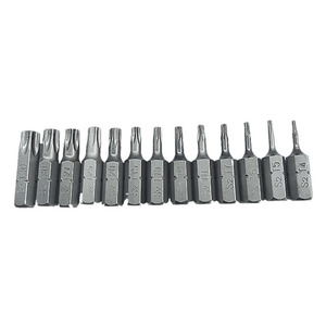 <span class=keywords><strong>Embout</strong></span> <span class=keywords><strong>de</strong></span> tournevis <span class=keywords><strong>Torx</strong></span> magnétique S2 <span class=keywords><strong>de</strong></span> sécurité avec trou, tige hexagonale 1/4 po, longueur 25 mm/1 po - Product Image 4