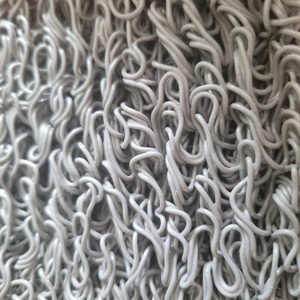 Alfombra de PVC en Rollo Tipo Espagueti de 15 mm, Calidad 3M, Impermeable, sin Respaldo, Venta al Por Mayor - Product Image 4