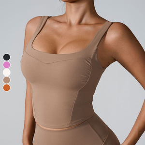<span class=keywords><strong>Sujetador</strong></span> Deportivo Personalizado de Secado Rápido para Mujer, Ropa Atlética para Gimnasio y Yoga, Nueva Moda Fitness, Espalda Atractiva a Prueba de Golpes - Product Image 1