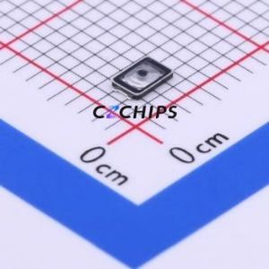 1TS015A-1300-0600-CT Tactile Switch SMD Switch Single Pole Single Throw Round Button 1.3N Vertical Mount - Product Image 1