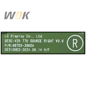 Repuesto de Pantalla <span class=keywords><strong>LG</strong></span> <span class=keywords><strong>OLED</strong></span> de Alta Calidad de 77 <span class=keywords><strong>Pulgadas</strong></span> LE770AQF-ATL1 3840*2160 120Hz 136 Pines, Pantalla Plana de Repuesto, Open Cell - Product Image 5