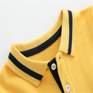 Vêtements en gros pour l'été, t-shirts polo en coton à manches courtes imprimés pour garçons, provenant d'un fournisseur chinois - Product Image 4