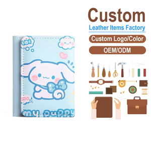 Sanrio Cinnamoroll Kuromi PU Leather Wallet, Tri-Fold Student Purse, OEM/ODM Custom Factory, Cute Cartoon Coin Pouch - Product Image 2