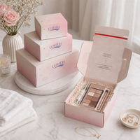 Boîte d'expédition en carton kraft sur mesure, pliable, recyclable, écologique, pour les petites entreprises, les abonnements, les cadeaux, l'emballage d'expédition