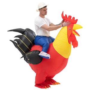 Disfraz Inflable de Pollo para Adultos, Mascota para Fiestas de Ciclismo, Marca XINGTONG, Artículos en Stock - Product Image 5