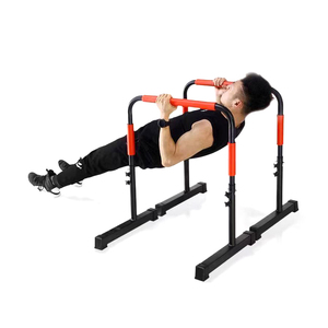 Torre de Ejercicios ZJFIT Z-7, Barras Paralelas Ajustables Multifuncionales para Gimnasia, Flexiones, Barras Individuales, Color Personalizable - Product Image 1