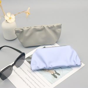 Venta al por mayor del fabricante: Nueva bolsa de cuero negra <span class=keywords><strong>para</strong></span> gafas de sol, <span class=keywords><strong>estuche</strong></span> de almacenamiento de gran capacidad <span class=keywords><strong>para</strong></span> gafas. - Product Image 6