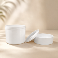 Pot en PP de 100 ml multi-capacités avec couvercle à vis en plastique, couleurs et logo personnalisés, conteneur vide pour soins de la peau et cosmétiques