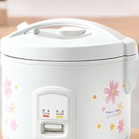 Autocuiseur Électrique de Luxe en Gros 1.0L 1.5L 1.8L 2.2L 2.8L à Motif Floral, Automatique, Antiadhésif, Appareil de Cuisine pour la Maison