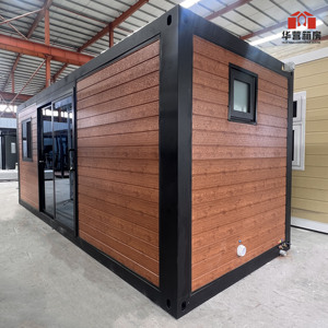 Edificio de oficinas de lujo para las <span class=keywords><strong>cuatro</strong></span> estaciones, apartamento individual de acero duradero, casa contenedor de vida, Panel sándwich de calor resistente al frío - Product Image 2