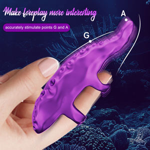 Finger-<span class=keywords><strong>Vibrator</strong></span> für Frauen, G-Punkt-Massage, Klitoris-Stimulation, Lesbischer Orgasmus, Erotikprodukte, Sexspielzeug für Frauen - Product Image 4
