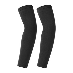 German Fleece Arm Sleeves Solid Color Unisex Warm Thickened Motorcycle Riding Cold Protection Sleeve - Product Image 2
