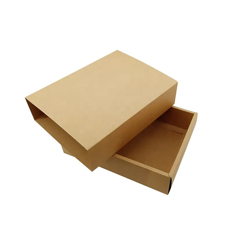 Embalaje de cartón personalizado para ropa Personal, caja de embalaje de Chocolate con logotipo personalizado, de cuero de vaca, antideslizante, para regalo