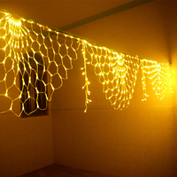 Guirlande lumineuse LED Paon 3,0 m IP44 en filet pour extérieur, maison, mariage, fête, éclairage décoratif de Noël