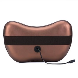 Almohada de Masaje Eléctrica para Coche, Masajeador Infrarrojo Inteligente para Hombros y Espalda con Control por Voz, Doble Uso, Enchufable - Product Image 2