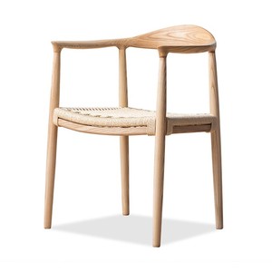 Rắn tro gỗ Hans Wegner Chủ Tịch ghế cho khách sạn bện dây ghế ăn uống ghế cho nhà hàng - Product Image 3