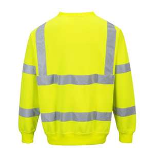 PORTWEST - B303YER4XL Sweat jaune haute visibilité-EAN 5036108145386 HI-VIS WORKWEAR - Product Image 2