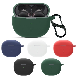 Vente en gros d'étui en silicone pour écouteurs sans fil de couleur pure pour <span class=keywords><strong>SoundPEATS</strong></span> <span class=keywords><strong>Air3</strong></span>-Deluxe étui pour écouteurs - Product Image 2