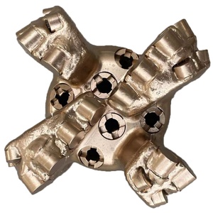 Broca de diamante PDC de 8 1/2 pulgadas con 5 alas y cortadores de doble hilera para perforación de pozos de agua, precio de fábrica bibo - Product Image 3