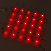 Lumières ponctuelles contrôlées par DMX étanches IP67 pour l'extérieur et l'intérieur, rideau de mailles LED transparent pour l'éclairage de scène et de défilés de mode