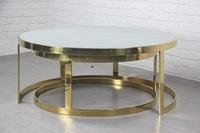 Maison nordique en fer forgé, design moderne, couleur chrome, or, argent, métal, rond, pour salon, table basse ou thé, 40 pièces
