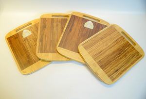 Planches à découper en bois réutilisables en matériau naturel de haute qualité 100% blocs à découper planche à découper en bambou écologique - Product Image 6