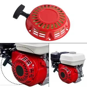 Ensemble de démarreur à rappel rouge durable et directement de l'usine pour <span class=keywords><strong>Honda</strong></span> GX120 GX140 GX160 <span class=keywords><strong>GX200</strong></span>, remplacement pour les moteurs de 5,5 à 6,5 CV - Product Image 2