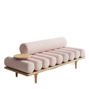 <span class=keywords><strong>Banco</strong></span> <span class=keywords><strong>de</strong></span> Madera Maciza Nórdica, <span class=keywords><strong>Banco</strong></span> Largo Creativo para Sala <span class=keywords><strong>de</strong></span> Estar, Dormitorio, <span class=keywords><strong>Pie</strong></span> <span class=keywords><strong>de</strong></span> <span class=keywords><strong>Cama</strong></span>, Hotel, Recepción - Product Image 6