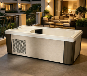 อ่างอาบน้ำอะคริลิคแบบ Ergonomic ยี่ห้อ Vanace พร้อมพนักพิงศีรษะและที่วางแขนเพื่อความสบายทั่วร่างกาย - Product Image 1