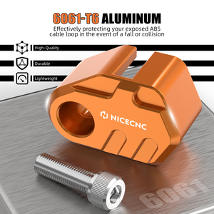 NICECNC Garde-câble ABS arrière en alliage d'aluminium pour <span class=keywords><strong>KTM</strong></span> <span class=keywords><strong>690</strong></span> SMC R Enduro R 2012-2021 2022 <span class=keywords><strong>2023</strong></span> - Product Image 4