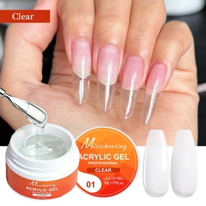 Quick <b>Extension</b> Paperless Holder <b>Nail</b> Gel 15ml Canned Gel Nude Color UV Gel <b>Nail</b> Polish DIY - Product Image 6