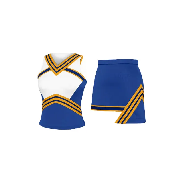 OEM custom sublimatie printproces cheerleader uniformen