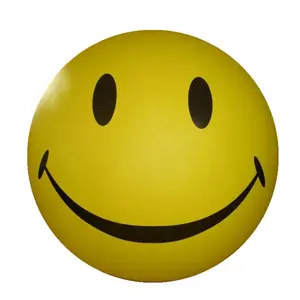 منطاد وجه مبتسم معلق قابل للنفخ للإعلان/نموذج وجه مبتسم قابل للنفخ كبير الحجم للبيع