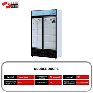 Precio barato calidad garantizada hogar comercial <span class=keywords><strong>de</strong></span> acero inoxidable refrigerador refrigerado pastelería vitrinas - Product Image 2