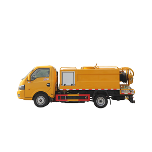 Mini camión de limpieza de alta presión 2500L boquilla de alta presión destapa el drenaje para la venta - Product Image 1