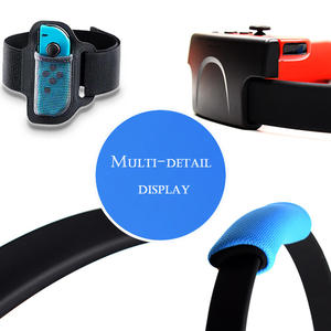 แหวนสายรัดยึดขาแบบยืดหยุ่นปรับได้, ที่จับกันลื่นสำหรับนินเท็นโดสวิตช์อุปกรณ์เสริมแท่นชาร์จสำหรับใส่แหวน - Product Image 6