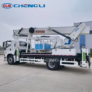 Insulated Aerial Platform Truck Bucket Truck Cherry Picker Vehicle with Telescopic Boom - Product Image 3