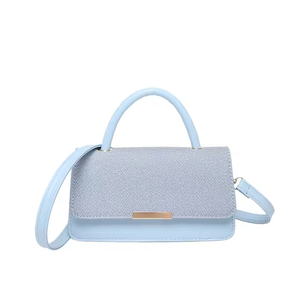 2025 printemps nouvelle mode carré sac à main femmes rétro épaule sac à bandoulière chaîne décoration - Product Image 5