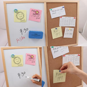 Service OEM disponible, facile à installer, combinant <span class=keywords><strong>tableau</strong></span> effaçable magnétique et <span class=keywords><strong>tableau</strong></span> en liège pour la planification, l'étude et les présentations - Product Image 4