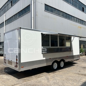 Remolque de Comida Comercial Estándar Australiano de Nueva Zelanda, Cocina Móvil, Camión de Comida con Barbacoa y Cocina Completa - Product Image 4