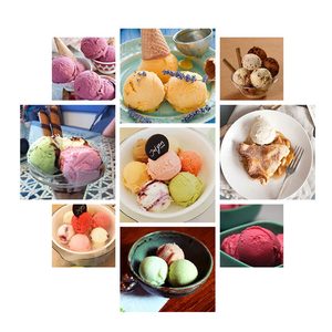 Nouvelle table commerciale trois saveurs avec pompe à air machine à crème glacée molle à vendre boîte en bois machine à milkshake - Product Image 5