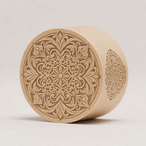 Étiquettes autocollantes 3D en papier texturé de luxe personnalisées avec logo en relief pour la décoration de parfums et l'emballage - Product Image 2